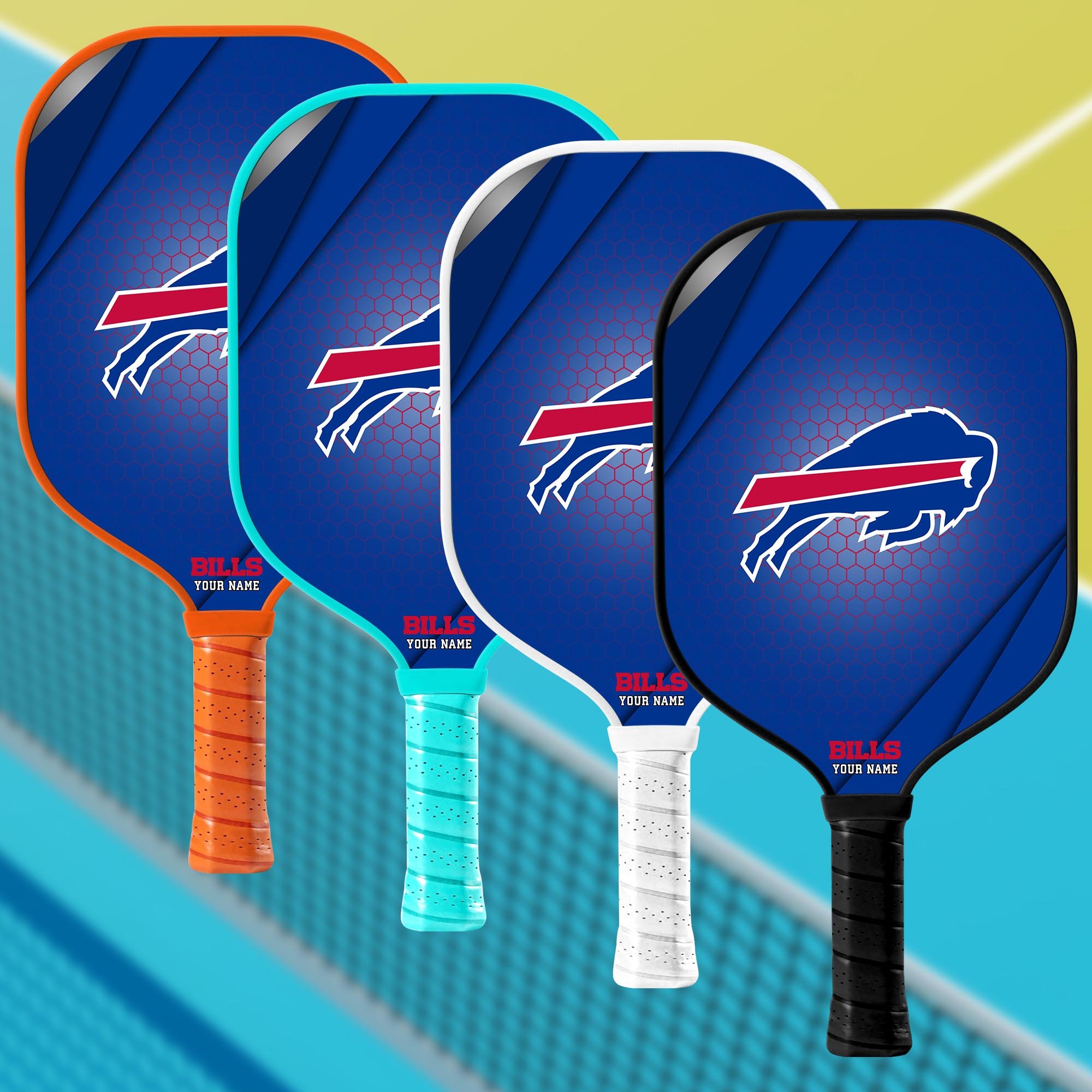 Buffalo Bills Pickleball Paddle Custom Your Name, Sport Pickleball Paddle, Sport Gifts EHIVM-60740