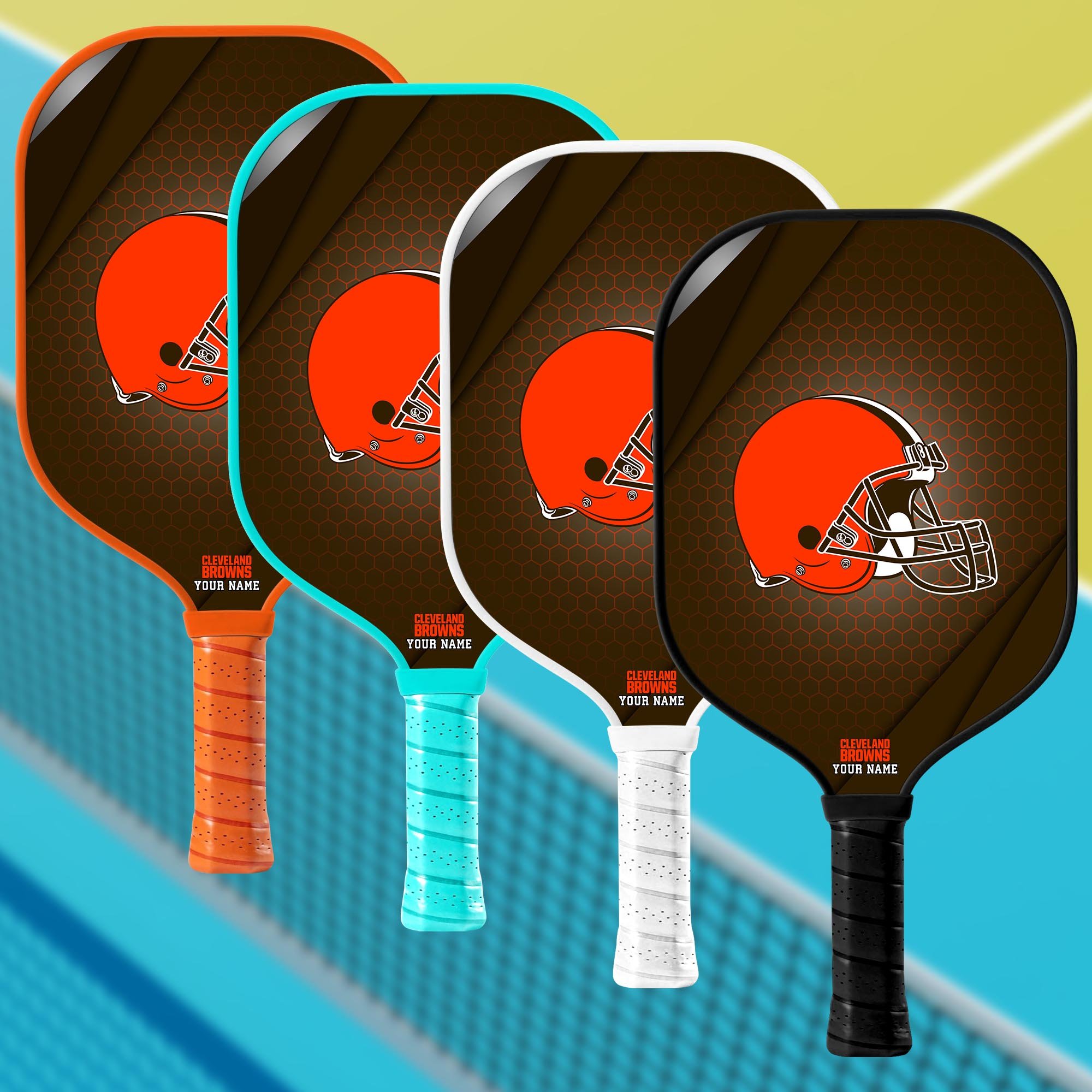 Cleveland Browns Pickleball Paddle Custom Your Name, Sport Pickleball Paddle, Sport Gifts EHIVM-60740