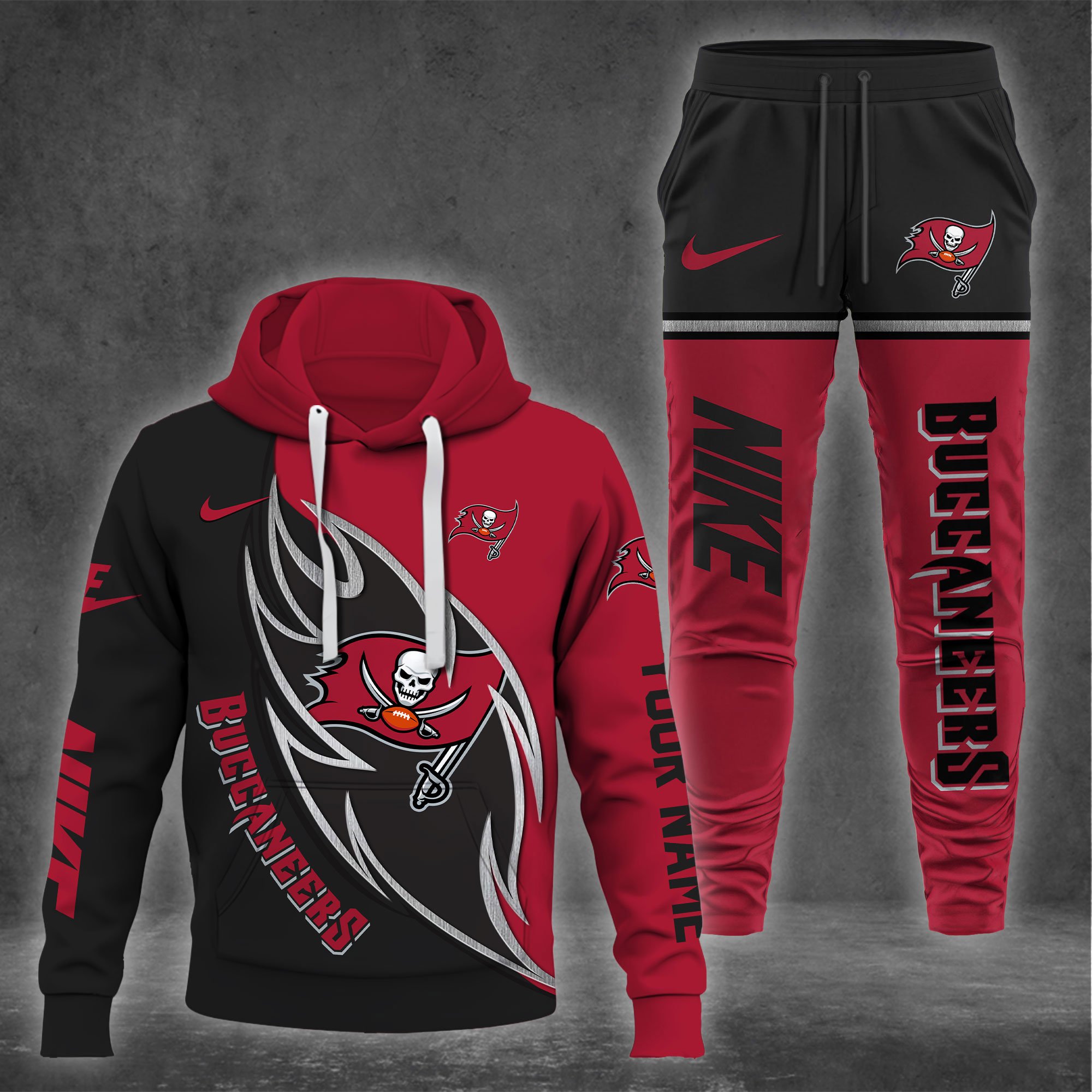 Tampa Bay Buccaneers Hoodie And Sweatpants Custom Your name 2024 Versions , Sport Hoodie And Sweatpants, Sport Gifts For Fan EHIVM-62743