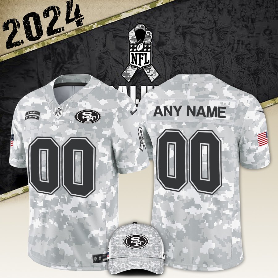 San Francisco 49ers Vneck Shirt 2024 Version Custom Your Name And Number, Cap, Sport VNeck Shirts, Gifts For Sport Fans EHIVM-62768