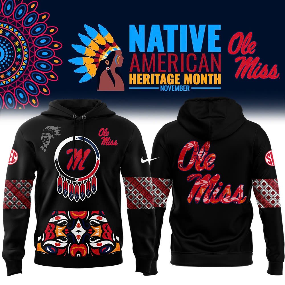 Ole Miss Rebels Native American Heritage Hoodie 2024 Versions, Sport Gifts For Fan EHIVM-62769