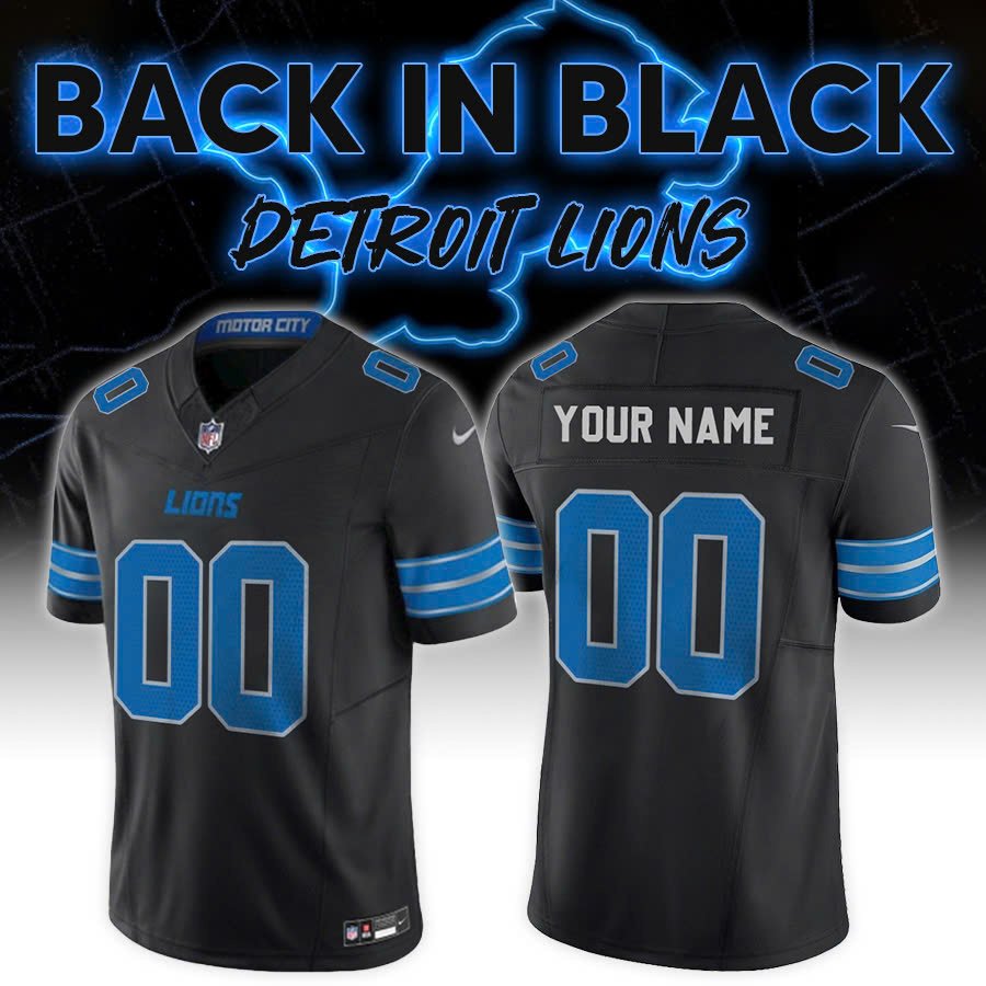 Detroit Lions VNeck Shirt And Cap Shirt Custom Your Name, Sport VNeck Shirt, FootBall Fan Gifts ETRG-63032